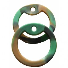 CAMO GREEN DOG TAG SILENCERS  CAMO GREEN DOG TAG SILENCERS